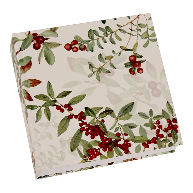 Festive Berry Jotter 13.9X13.6X3.4Cm