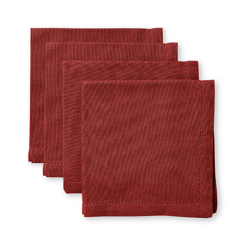 Jetty Berry Red Napkin Set 4