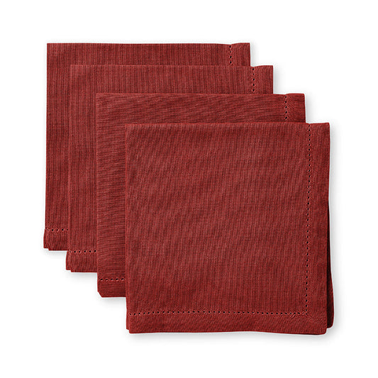 Jetty Berry Red Napkin Set 4