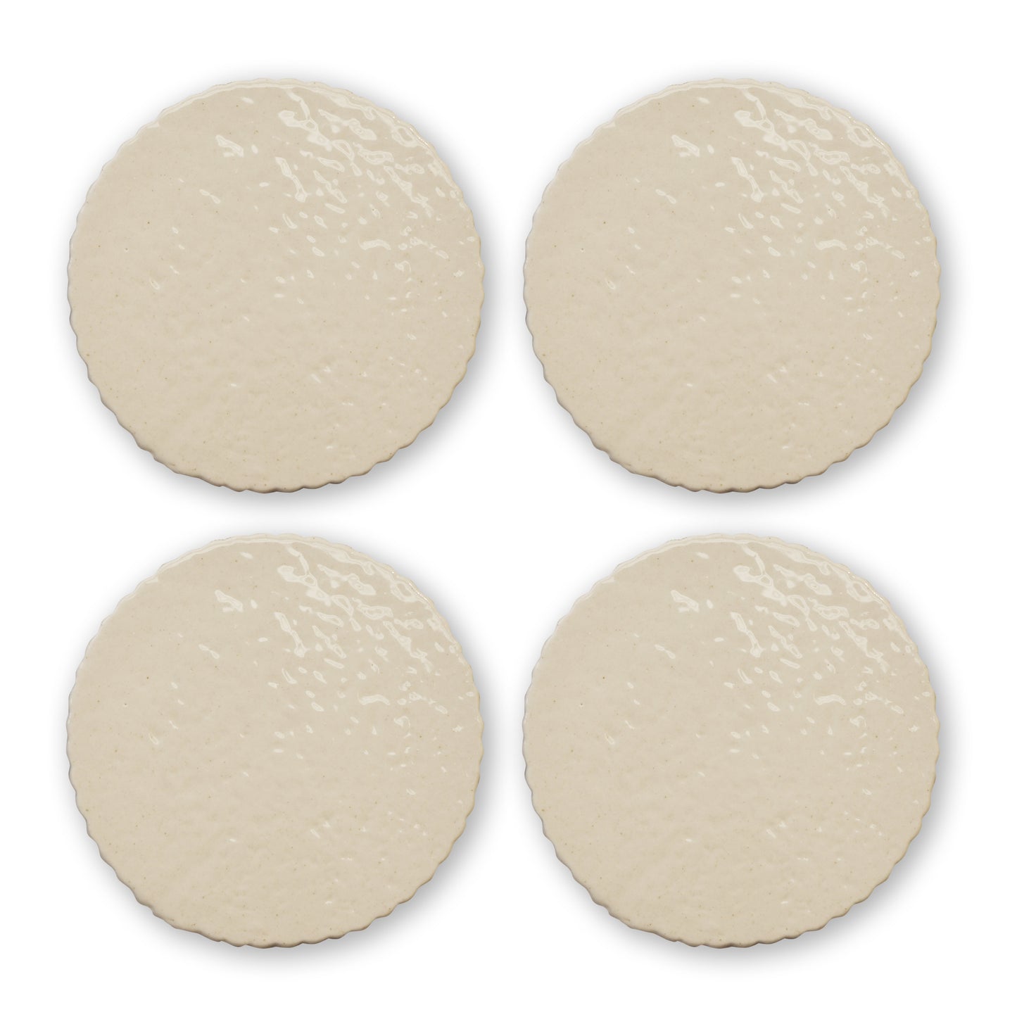 Cleo Natural Speckle Ceramic Coaster D10X0.8Cm