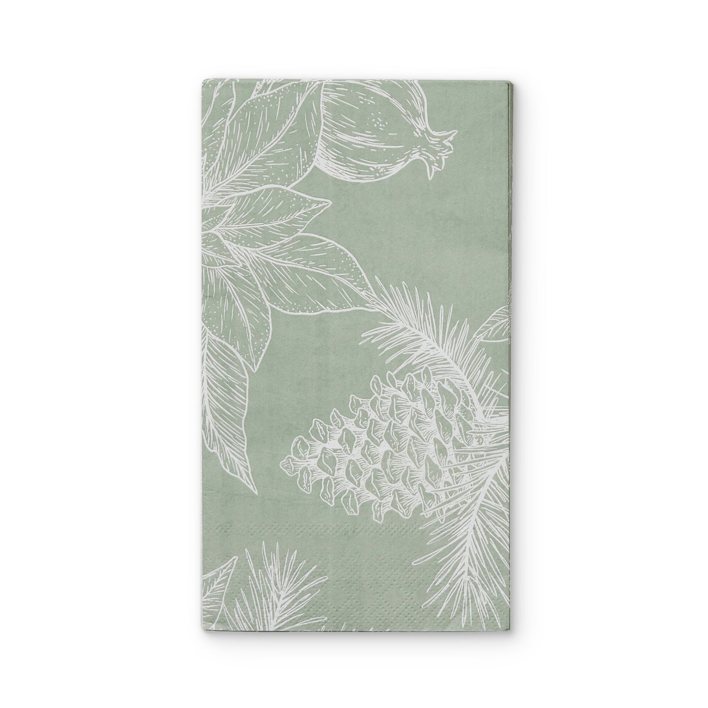 Poinsettia Paper Napkin Set 20Pc