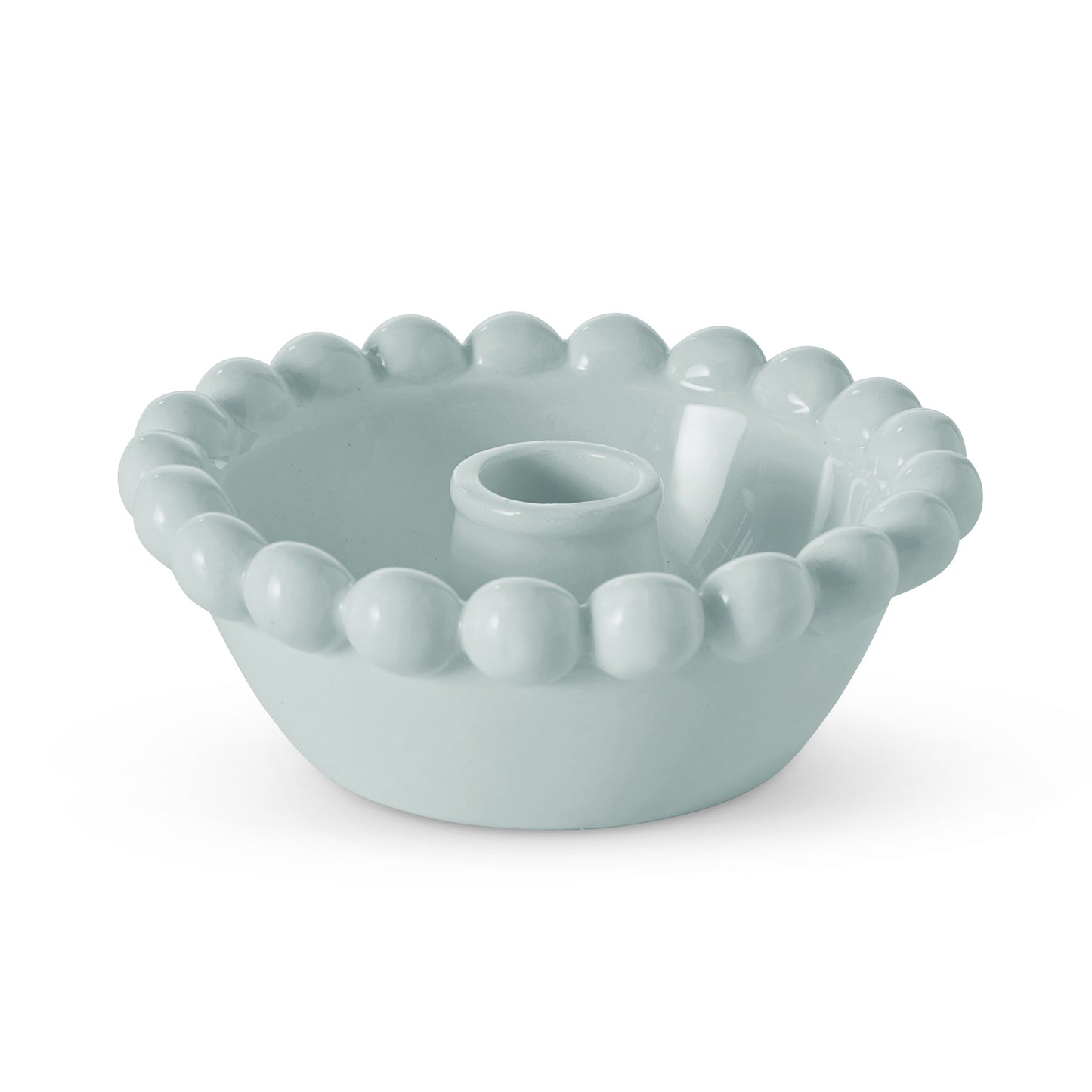 Eden Pale Blue Candle Holder 12X4.5Cm