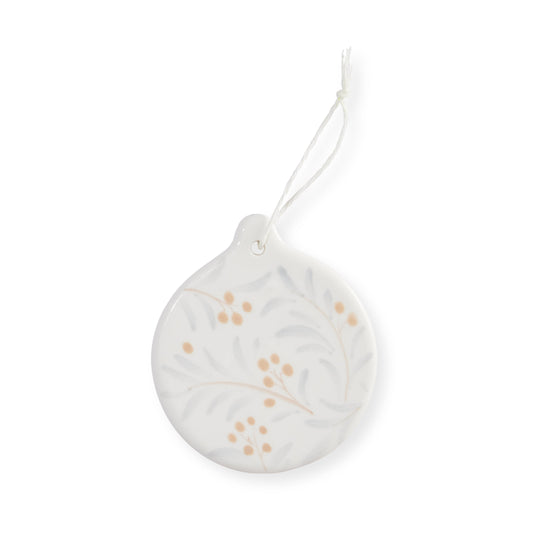 Juniper Hand Painted Round Decoration