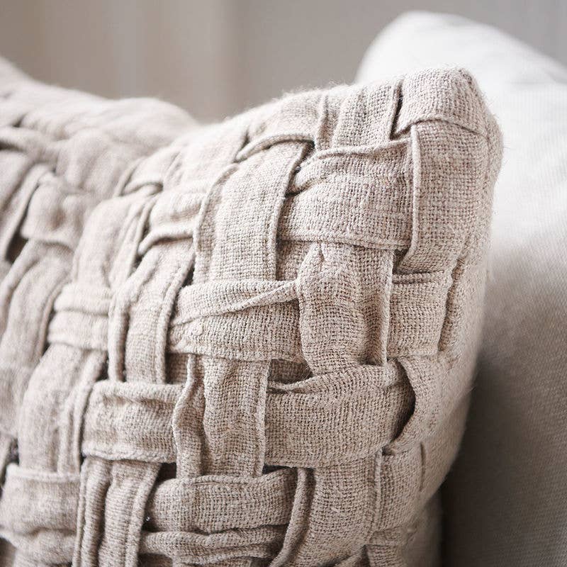 Crosier Linen Cover  - Natural