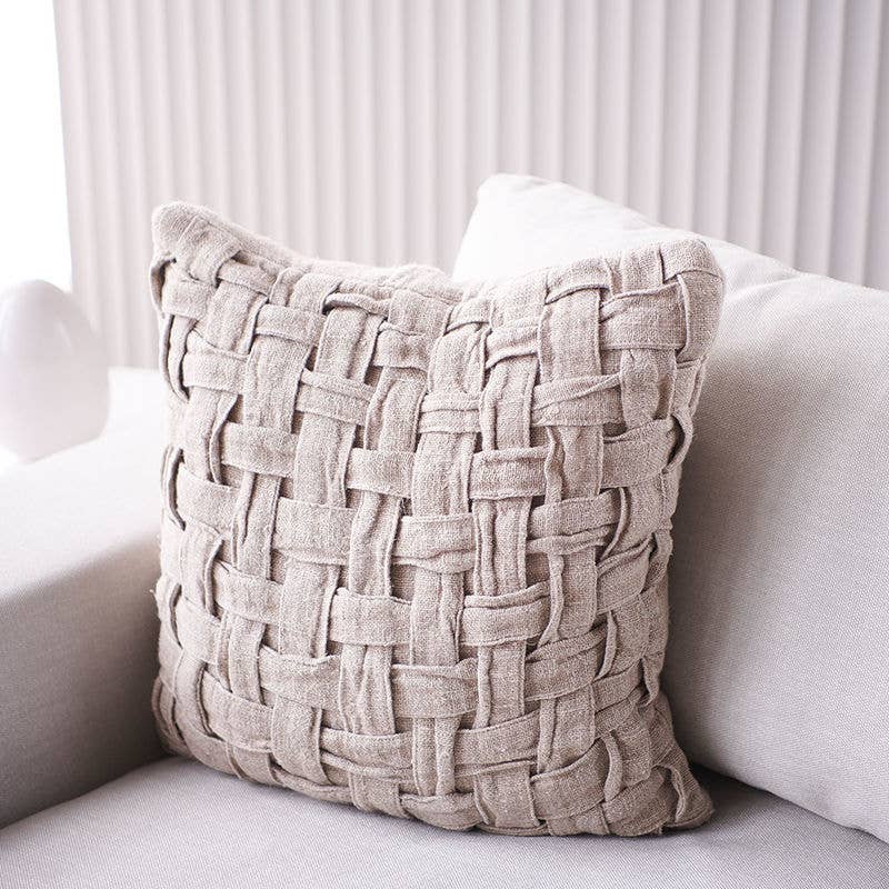 Crosier Linen Cover  - Natural