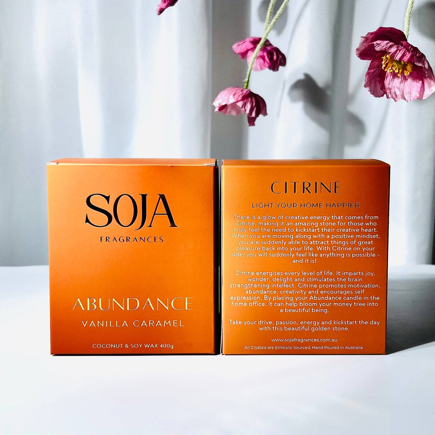 Abundance - Vanilla Caramel Candle