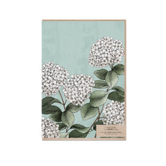 Hydrangeas Portrait Card