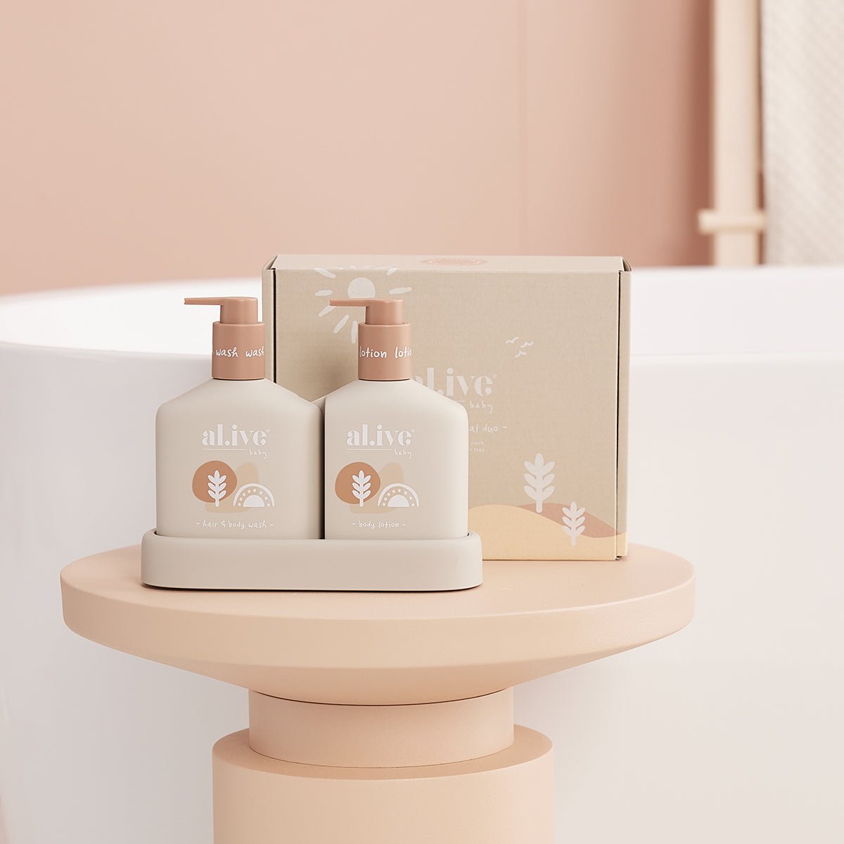 Baby Hair & Body Duo - Calming Oatmeal