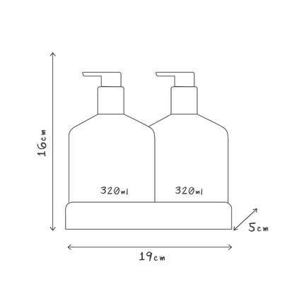 Baby Hair & Body Duo - Gentle Pear