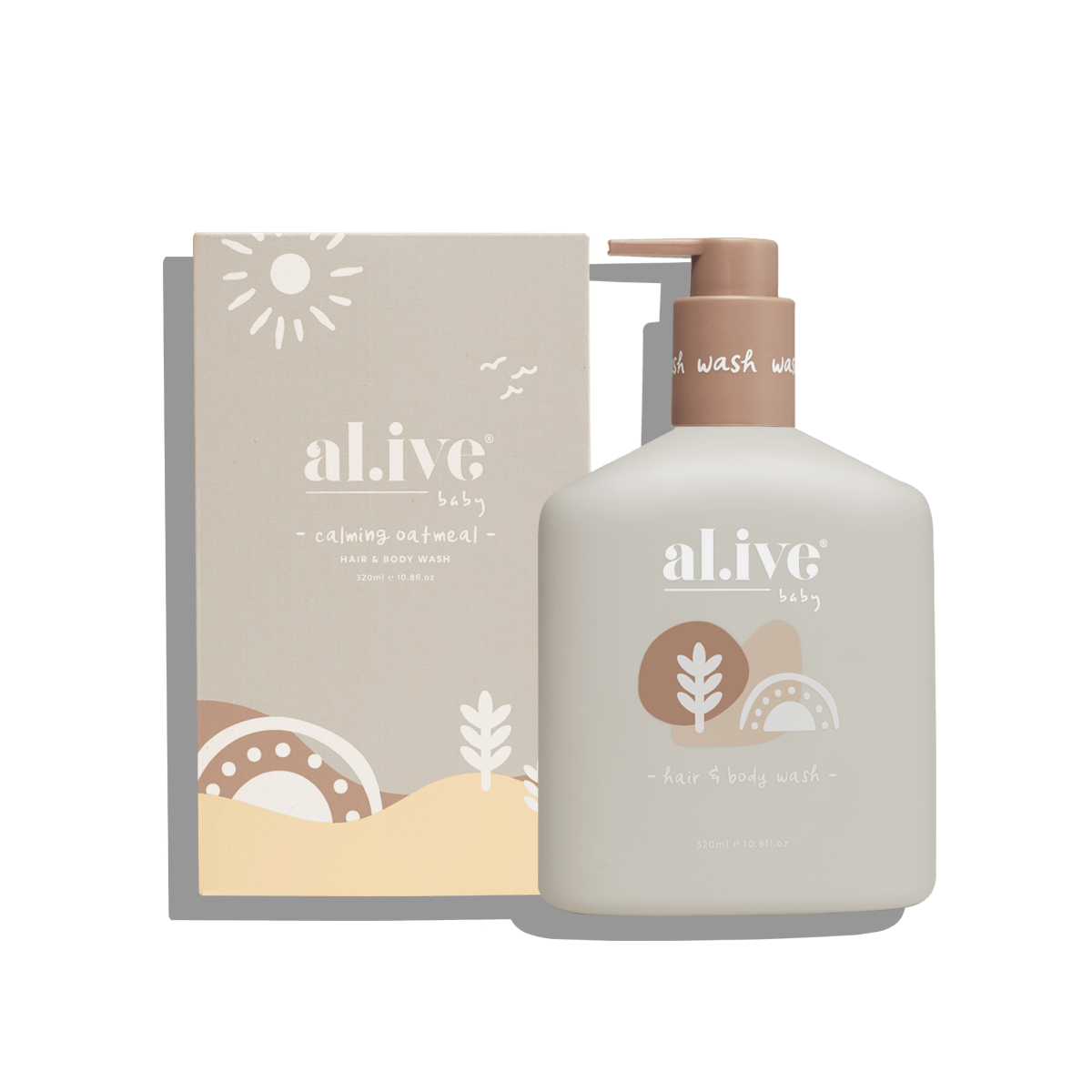 Baby Hair & Body Wash - Calming Oatmeal