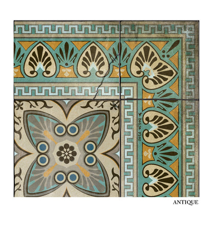Bella Classic vinyl rug detail