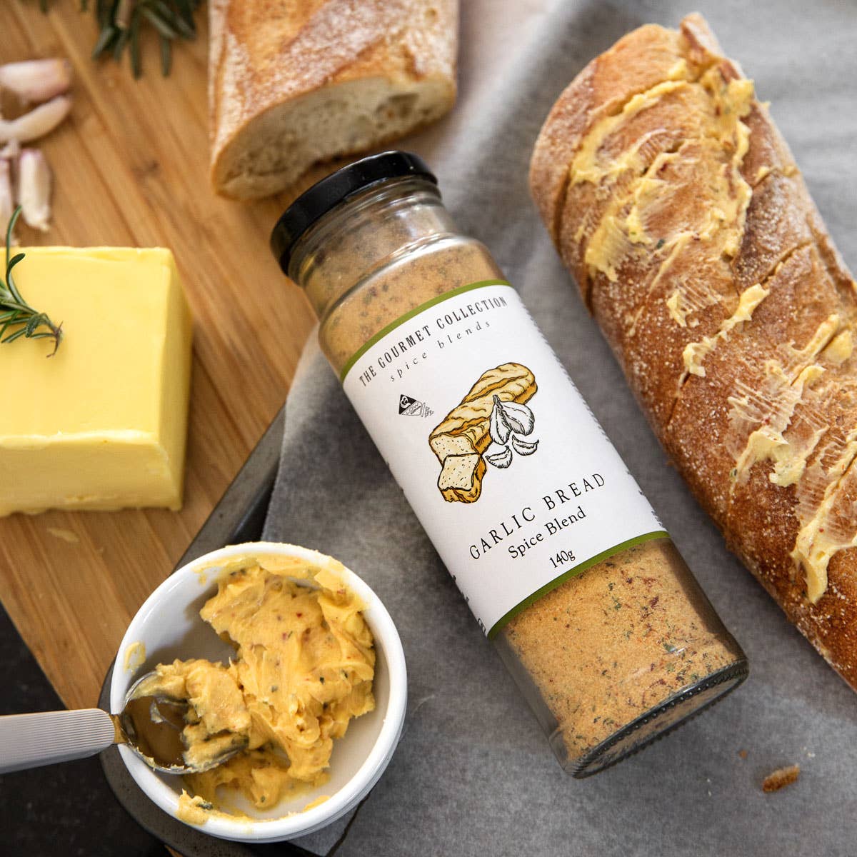 The Gourmet Collection Garlic Bread