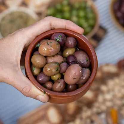 100% Organic Australian Mix Olives - Herbs & Garlic
