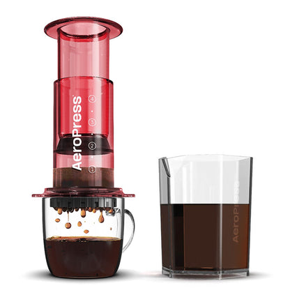 Aeropress Clear Coffee Maker & Carafe Bundle