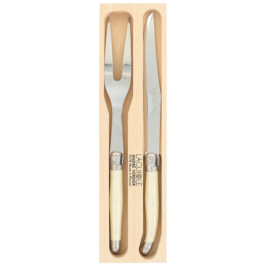 Andre Verdier - Debutant - Carving Set of 2 - Ivory