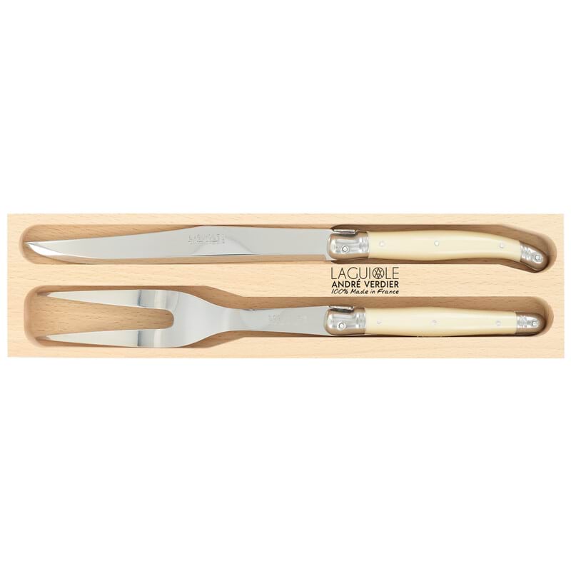 Andre Verdier - Debutant - Carving Set of 2 - Ivory