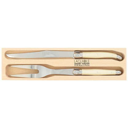 Andre Verdier - Debutant - Carving Set of 2 - Ivory