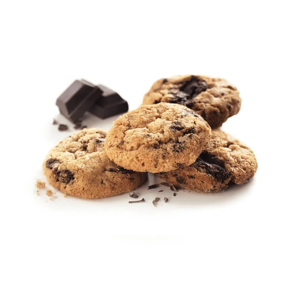 Chocolate Chip Bitesize Cookies 150g (Styled)