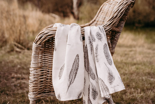 Feathers Galore Tea Towel - Wholesale Out Of Stock