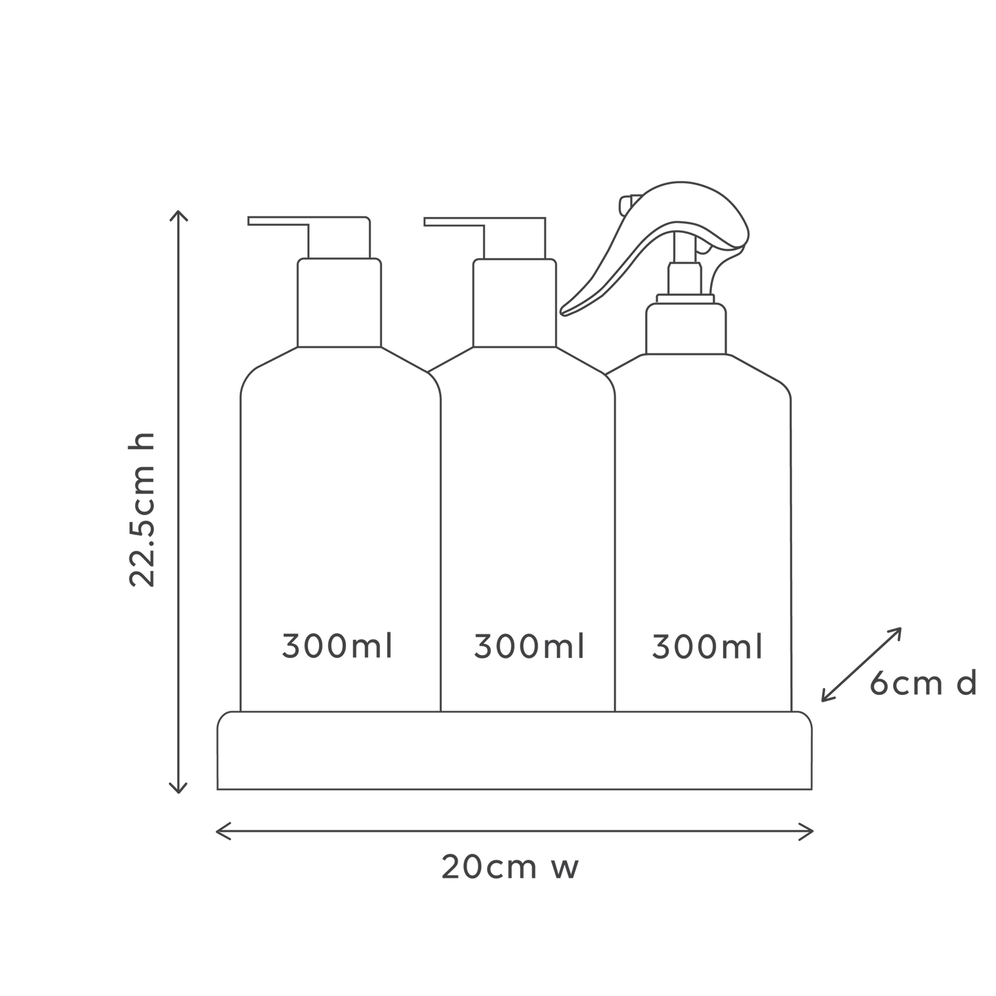 Alive Body Kitchen Trio - Dishwashing Liquid