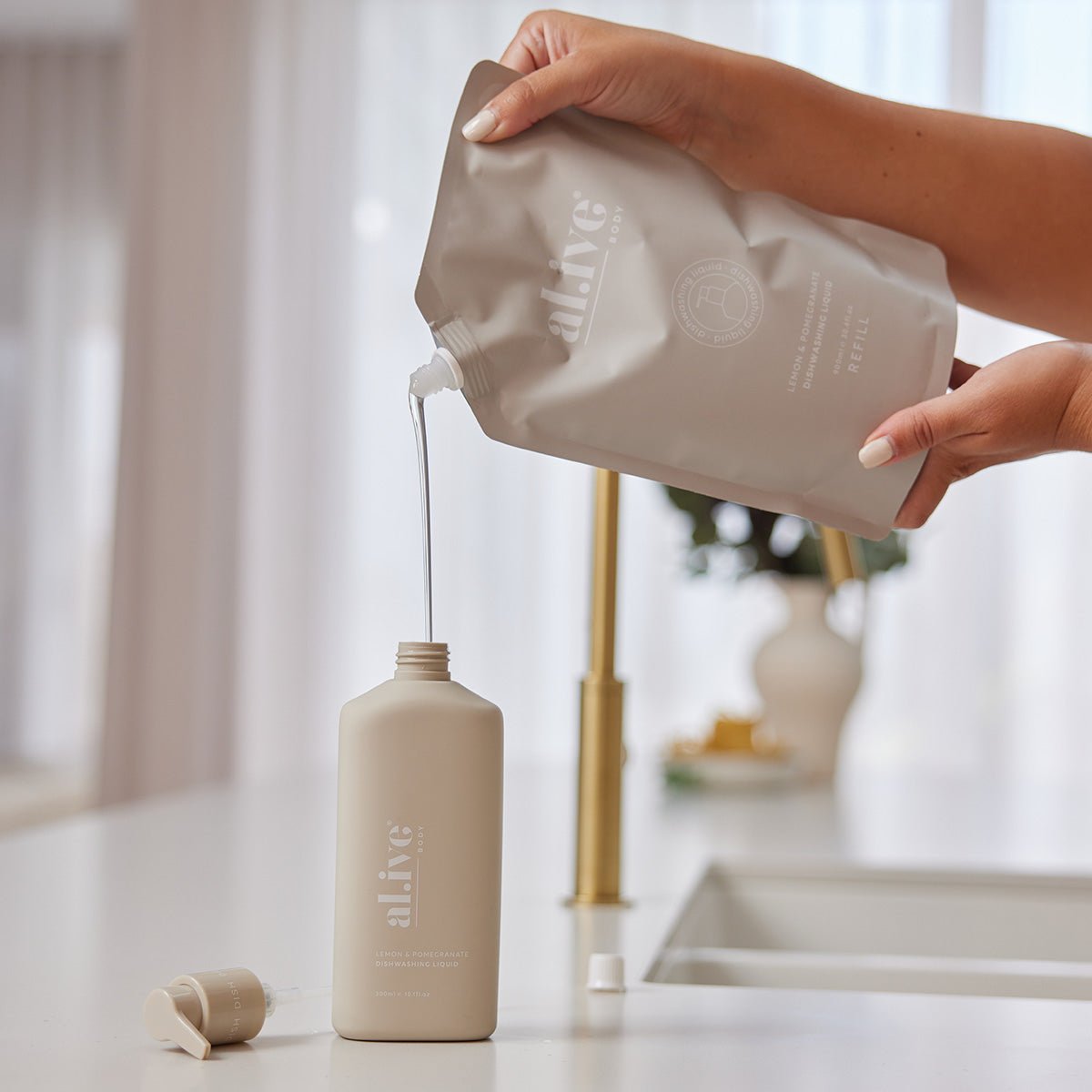 Dishwashing Liquid - Lemon & Pomegranate