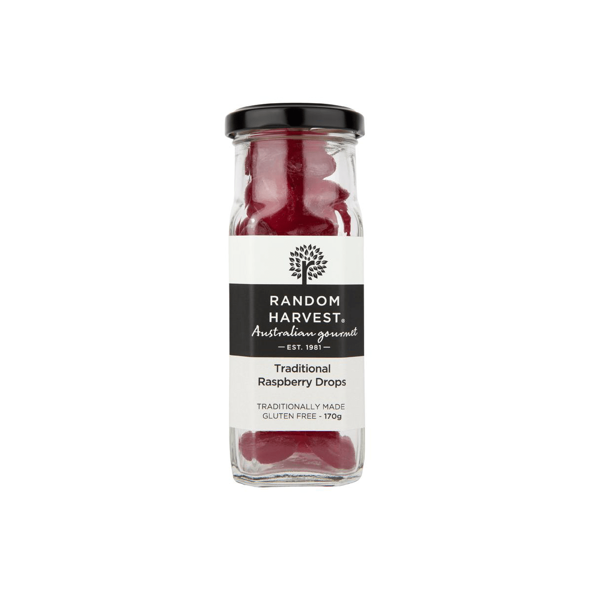 Traditional Raspberry Drops 170g