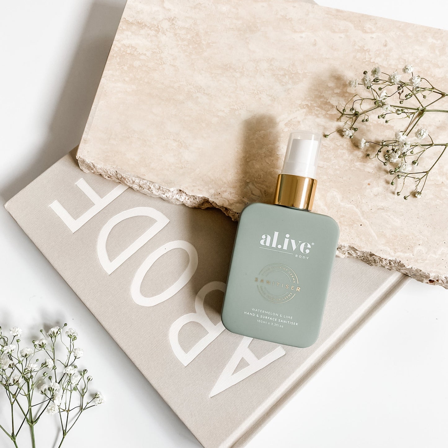 Hand & Surface Sanitiser Spray - Watermelon & Lime