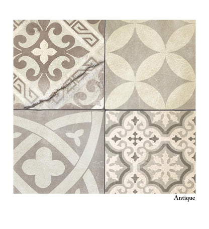 Eclectic Natural Vinyl Rug Alternative View