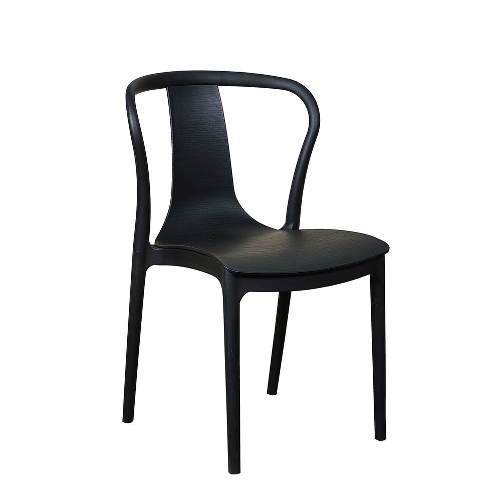 Conrad Dining Chair All Weather Black -Outdoor