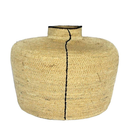 Hunch Woven Vase Natural