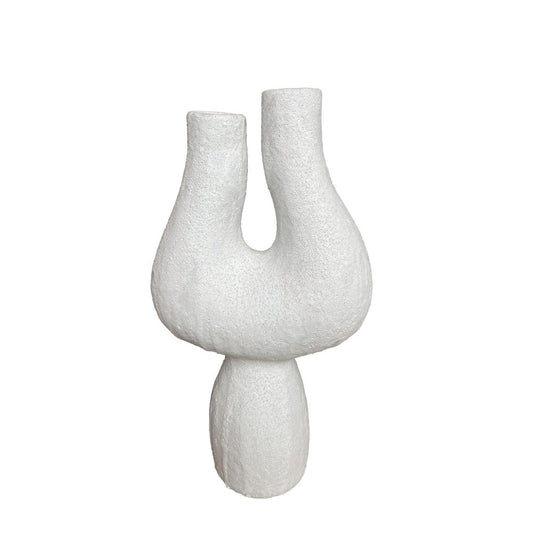 Moore Vase Tall Chalk