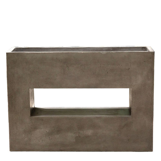 Concrete Stand Planter Wide