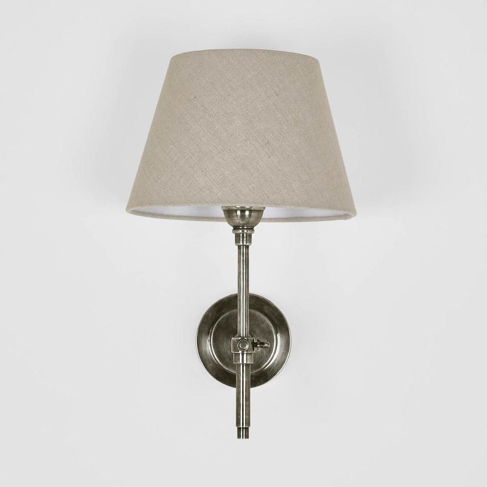Dino Wall Light Base Antique Silver
