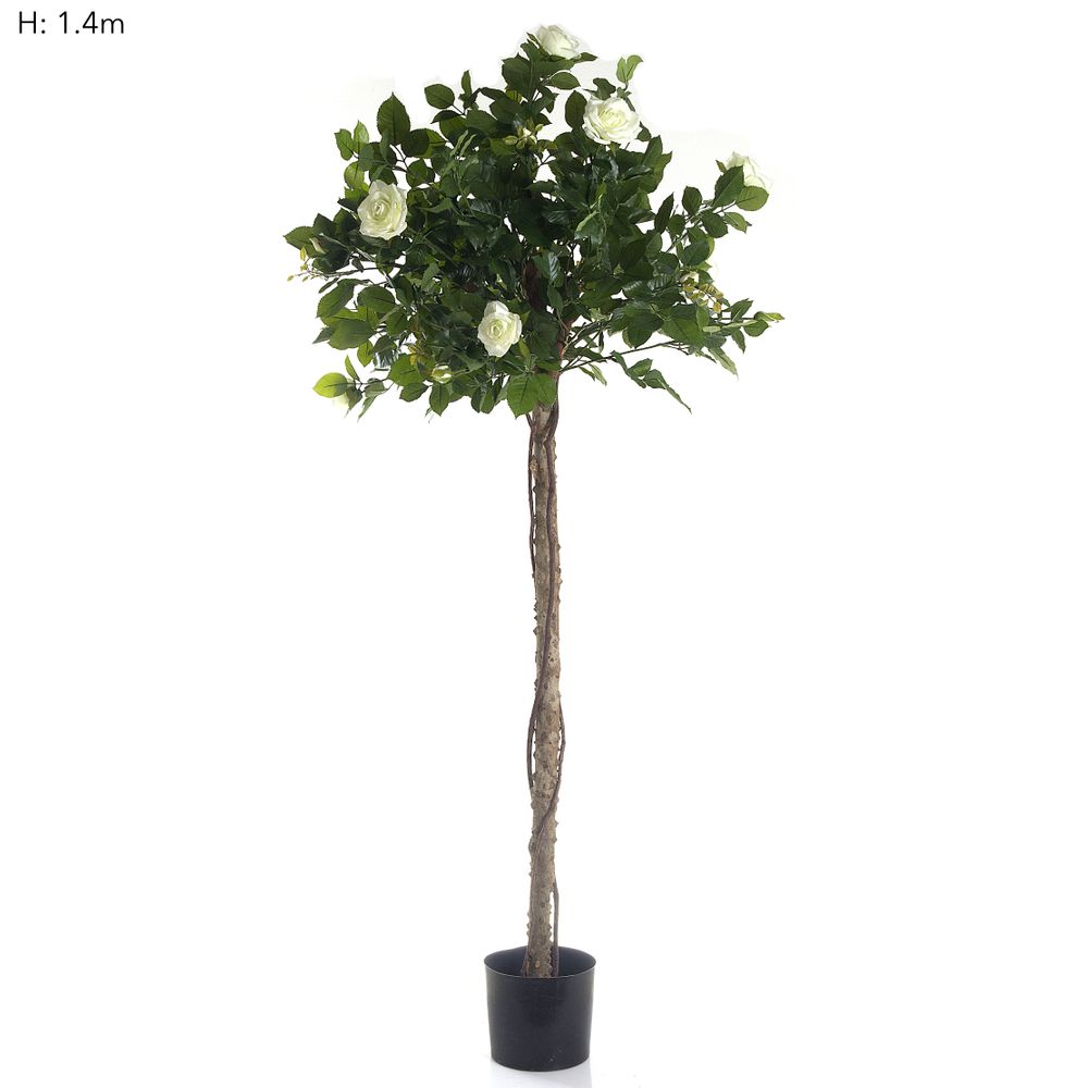 Rose Topiary Light White 1.4M