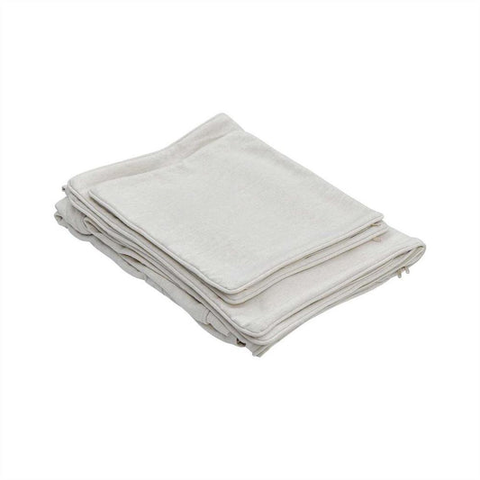 Slip Cover - Marbella Ottoman Ivory
