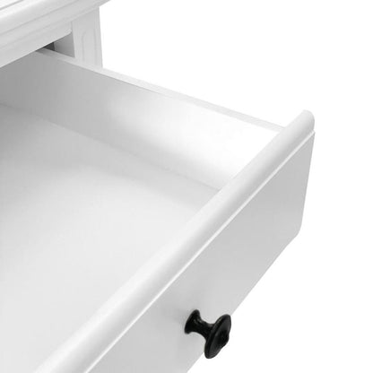 Sorrento 3 Drawer 190 Cm Hamptons Console White