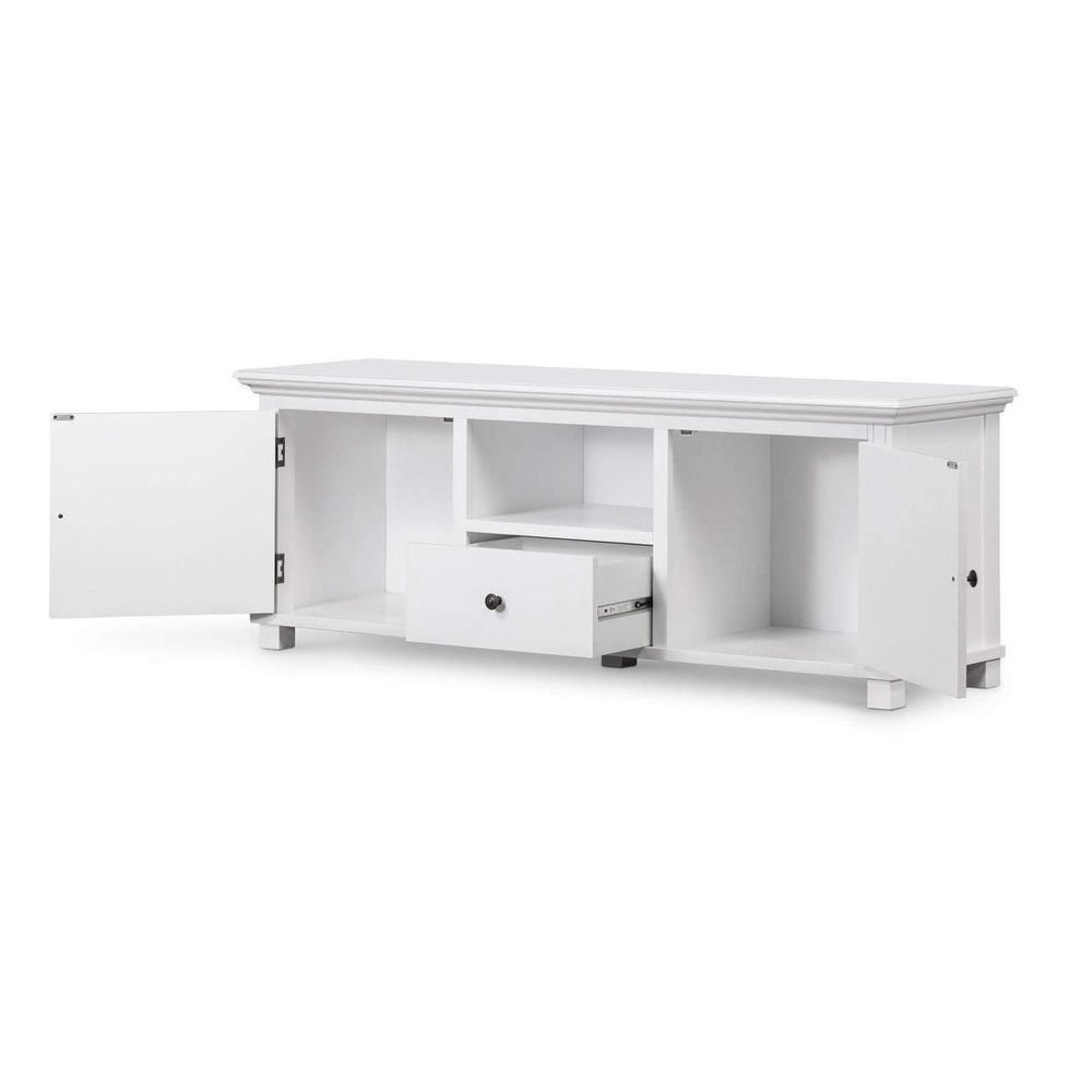 Sorrento Hamptons 170Cm Media Unit White