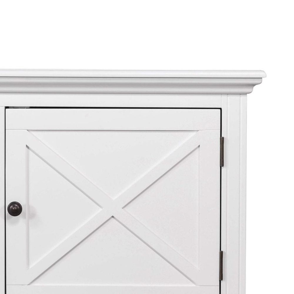 Sorrento Hamptons 170Cm Media Unit White