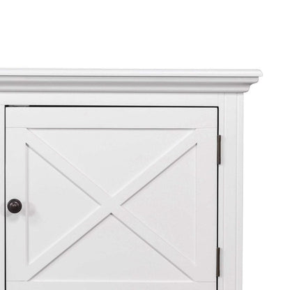 Sorrento Hamptons 170Cm Media Unit White