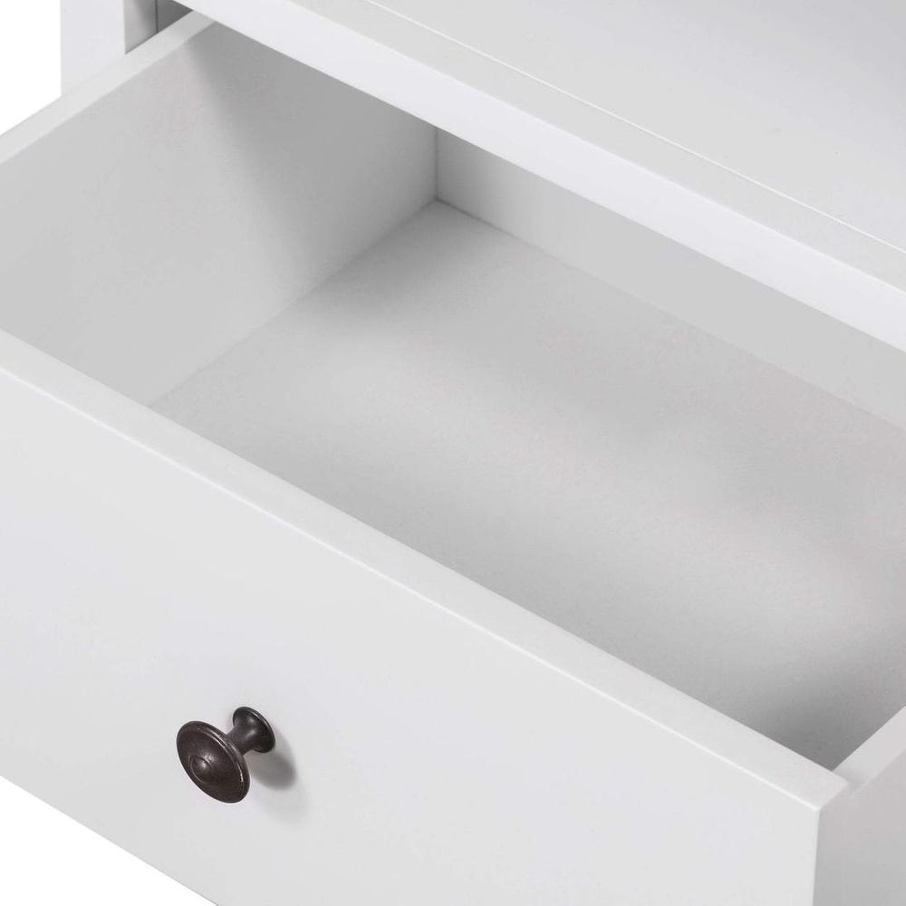 Sorrento Hamptons 170Cm Media Unit White