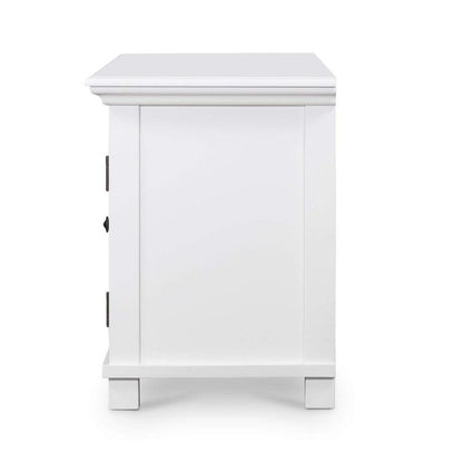 Sorrento Hamptons 170Cm Media Unit White