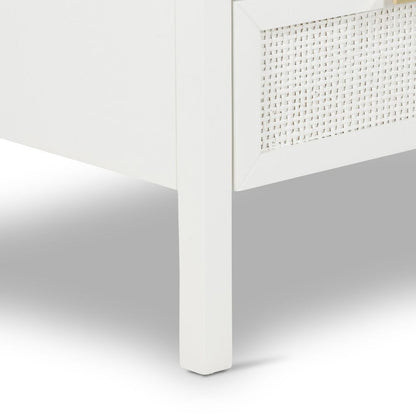 Santorini Bedside 3 Drawers White