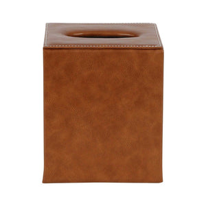 Genieve Square Tissue Box Tan