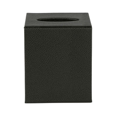 Lulu Square Tissue Box Black