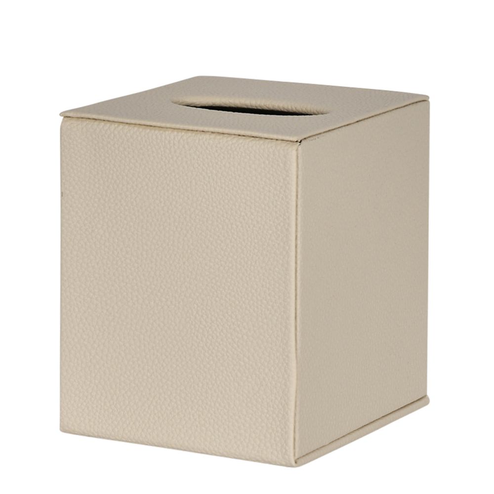 Lulu Square Tissue Box Cream