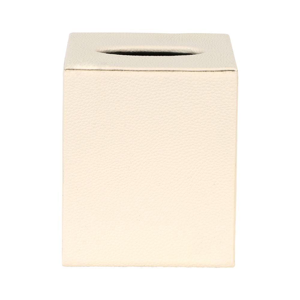 Lulu Square Tissue Box Cream