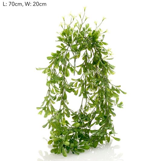 Boxwood Vine Hanging 70Cm White