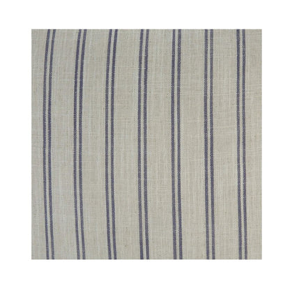 55Cm Throw Cushion White/Blue Pin Stripe