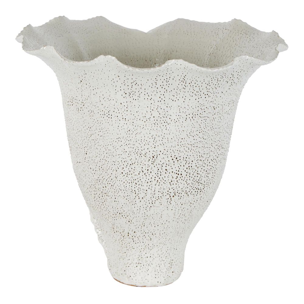 Blooming Flower Vase White Large