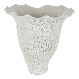 Blooming Flower Vase White Large